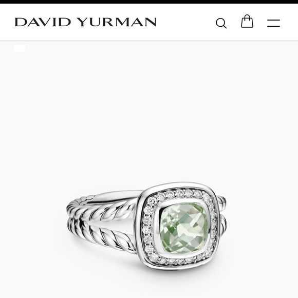 David Yurman prasiolite ring - Picture 6 of 6